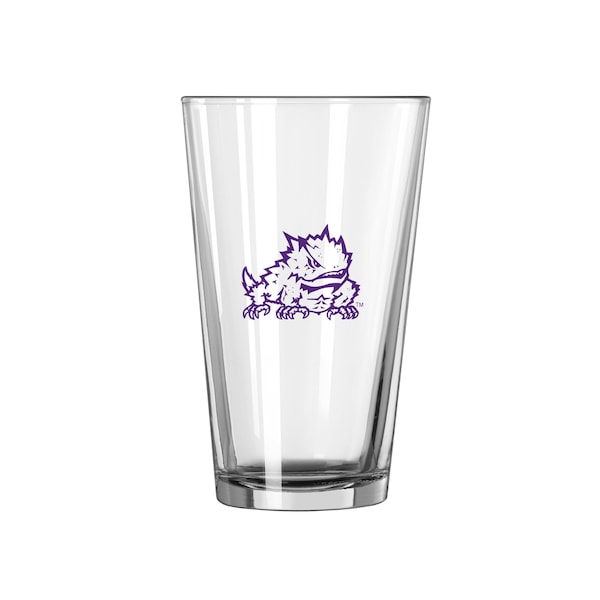 Logo Brands TCU 16oz Gameday Pint Glass 215-G16P-1 - main